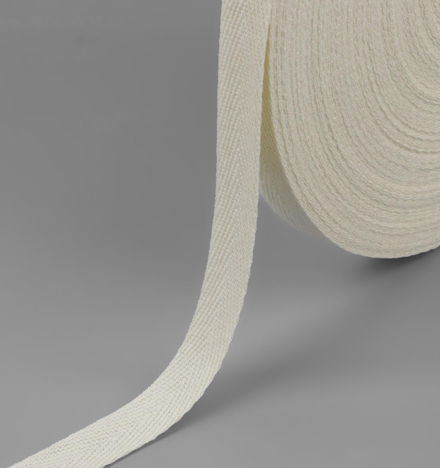 Лента киперная, 15 мм, 45 ± 1 м, цвет бежевый