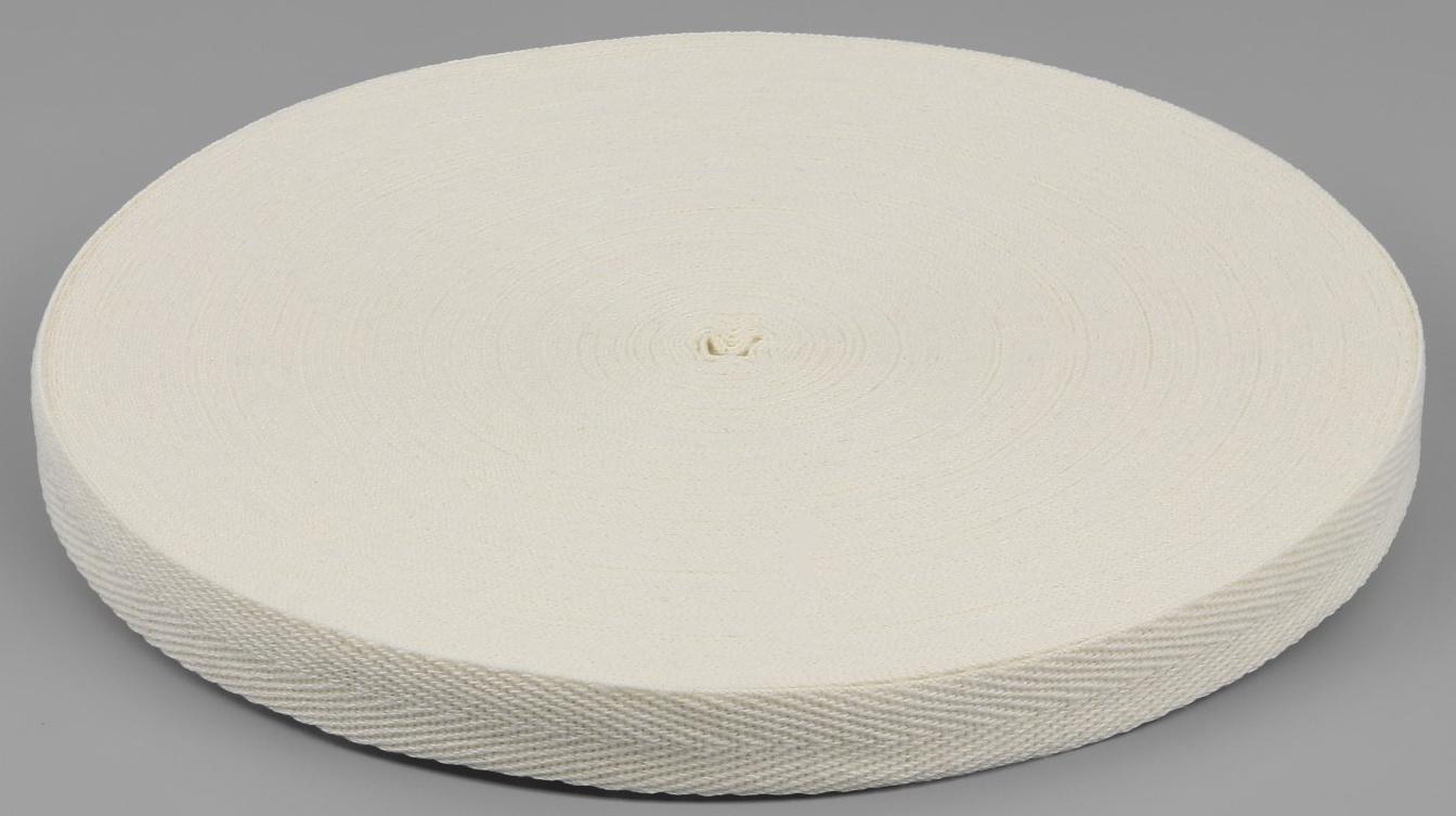 Лента киперная, 15 мм, 45 ± 1 м, цвет бежевый