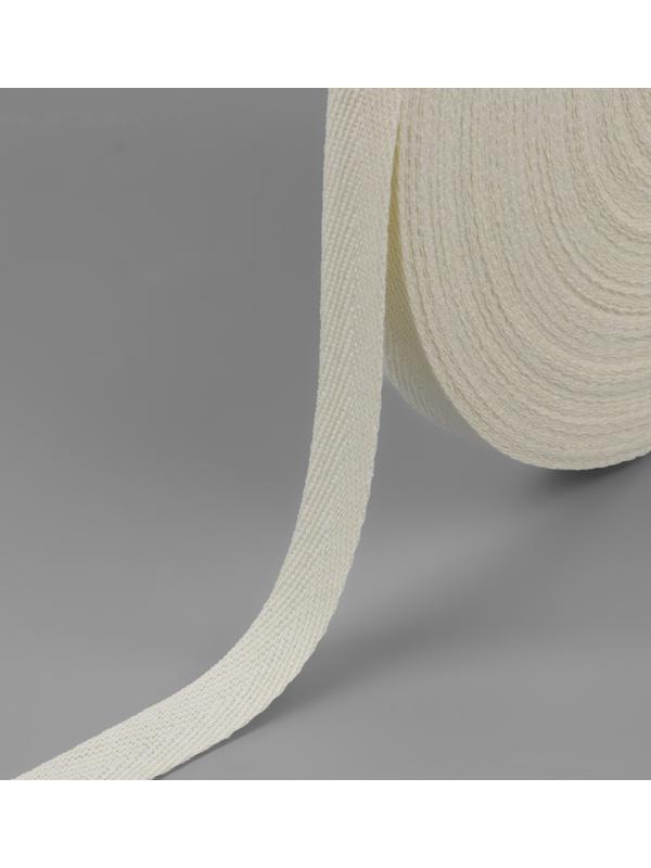 Лента киперная, 15 мм, 45 ± 1 м, цвет бежевый