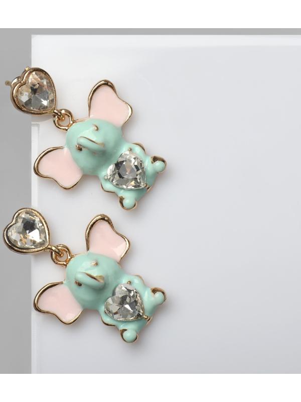 Серьги эмаль 