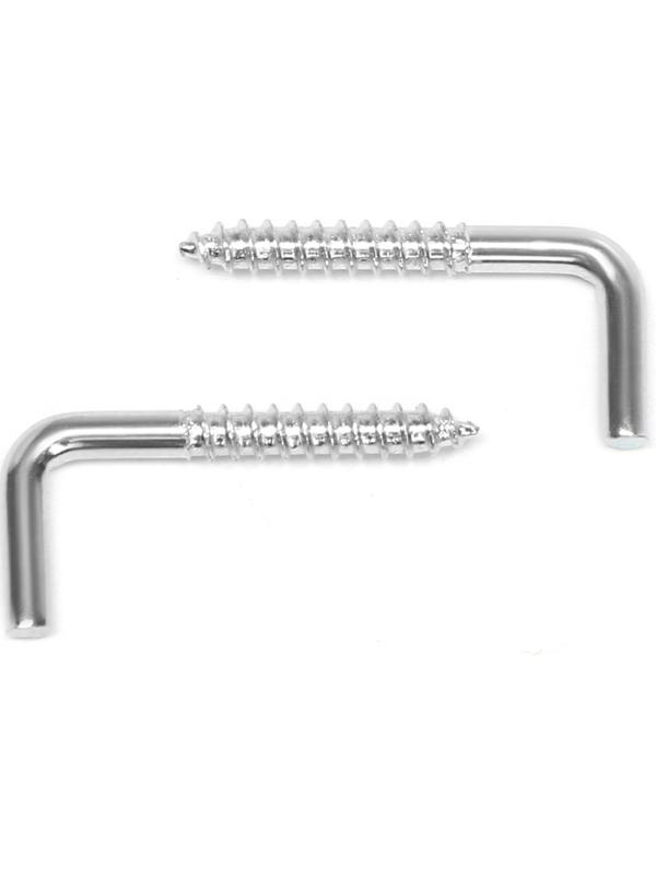 Шуруп-костыль, ТУНДРА, белый цинк, 3х25 мм, 10 шт