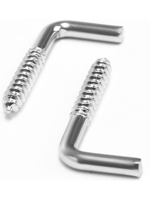 Шуруп-костыль, ТУНДРА, белый цинк, 3х25 мм, 10 шт