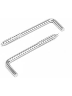 Шуруп-костыль, ТУНДРА, белый цинк, 4x65 мм, 10 шт