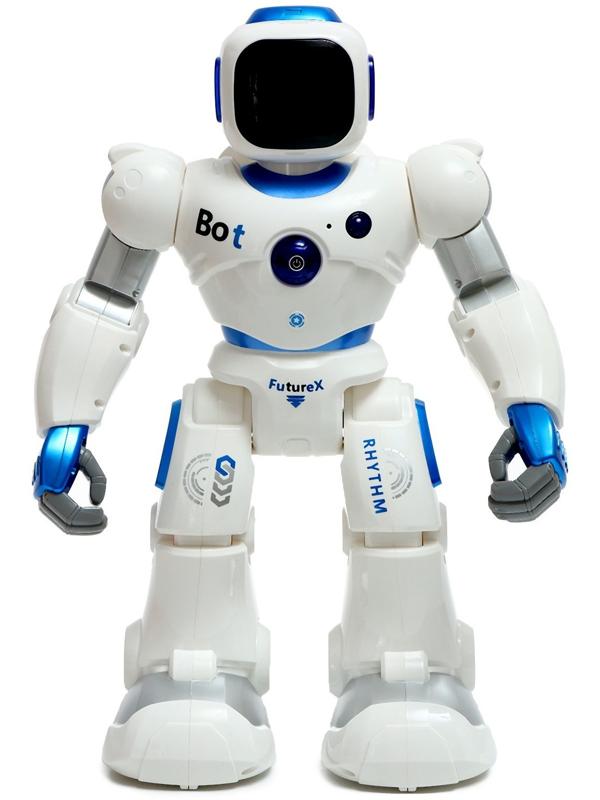 Робот «Карл», на радиоуправлении, интерактивный, световые, звуковые эффекты, работает от аккумулятора