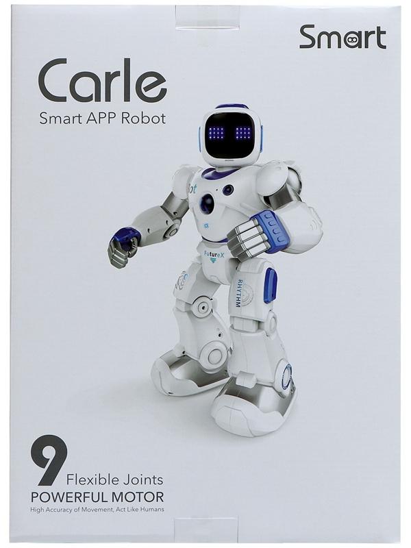 Робот «Карл», на радиоуправлении, интерактивный, световые, звуковые эффекты, работает от аккумулятора