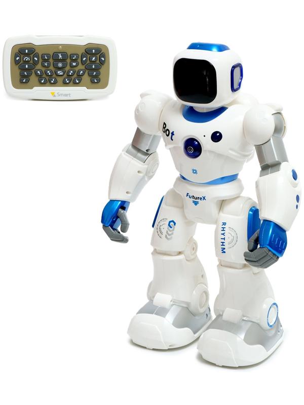 Робот «Карл», на радиоуправлении, интерактивный, световые, звуковые эффекты, работает от аккумулятора