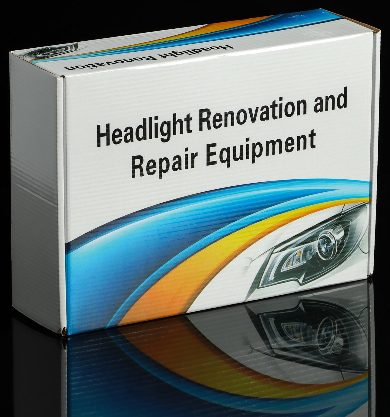 Комплект для химической полировки фар авто