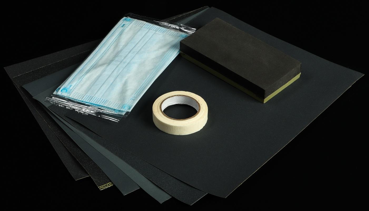 Комплект для химической полировки фар авто