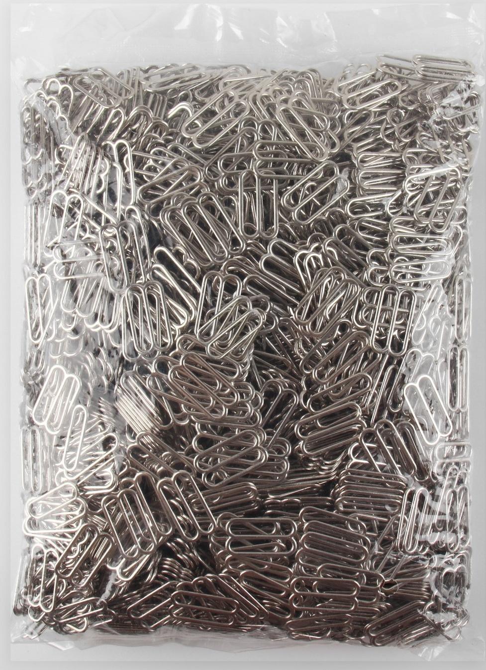 Регулятор для бретелей, металлический, 20 мм, цвет серебряный