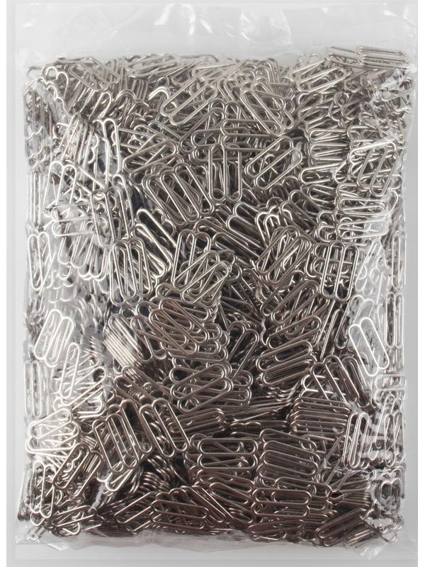 Регулятор для бретелей, металлический, 20 мм, цвет серебряный