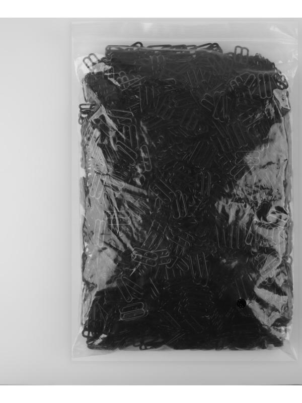 Регулятор для бретелей, металлический, 20 мм, цвет чёрный