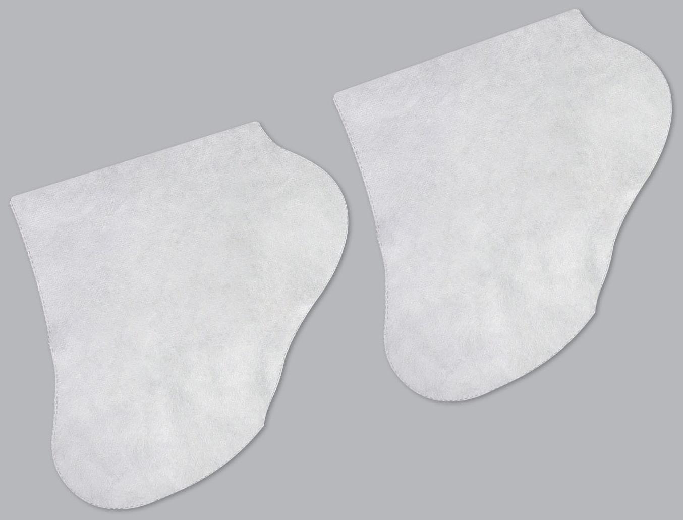 Носочки для парафинотерапии, нетканый материал, одноразовые, ONE SIZE, цвет белый