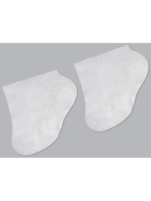 Носочки для парафинотерапии, нетканый материал, одноразовые, ONE SIZE, цвет белый