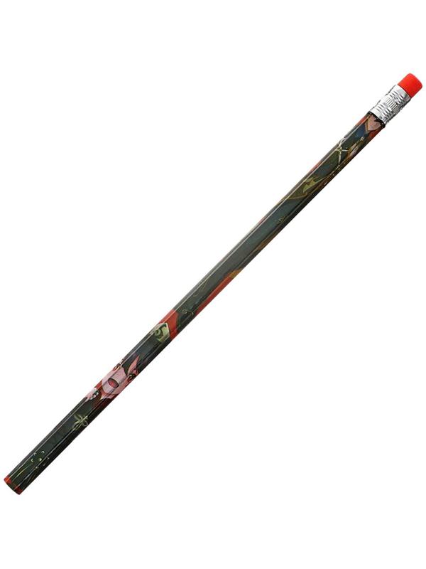 Карандаш чернографиный НВ с ластиком Аниме