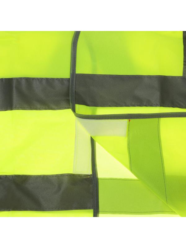 Куртка сигнальная светоотражающая, салатовый, 3 класс, размер 2XL