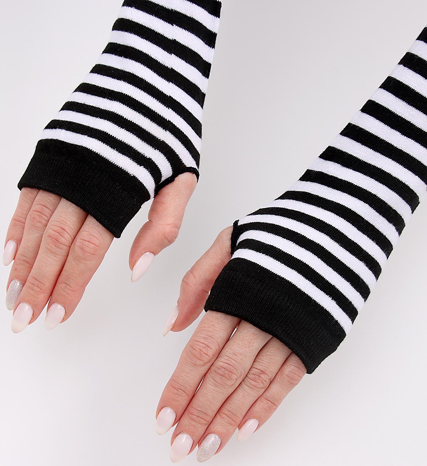 Карнавальный аксессуар-перчатки, цвет полосатый, аниме, аниме