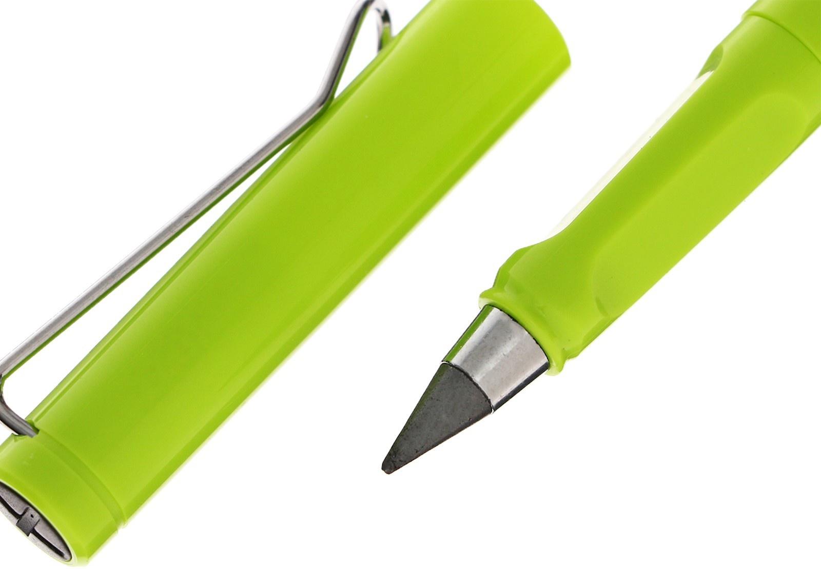 Карандаш чернографитный НВ вечный, Зеленый CALLIGRATA