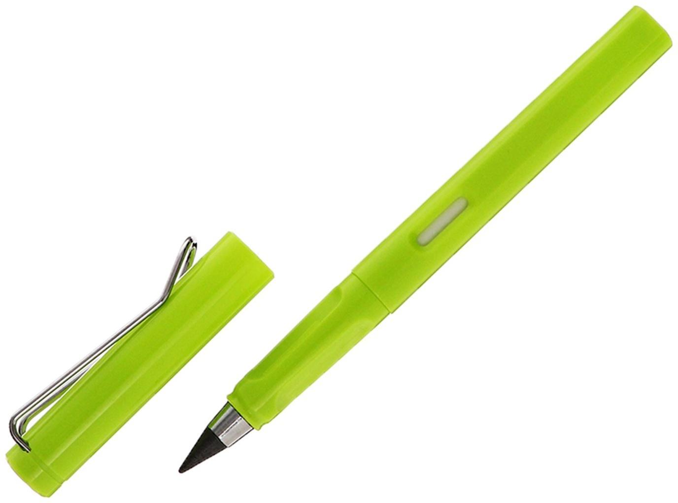 Карандаш чернографитный НВ вечный, Зеленый CALLIGRATA