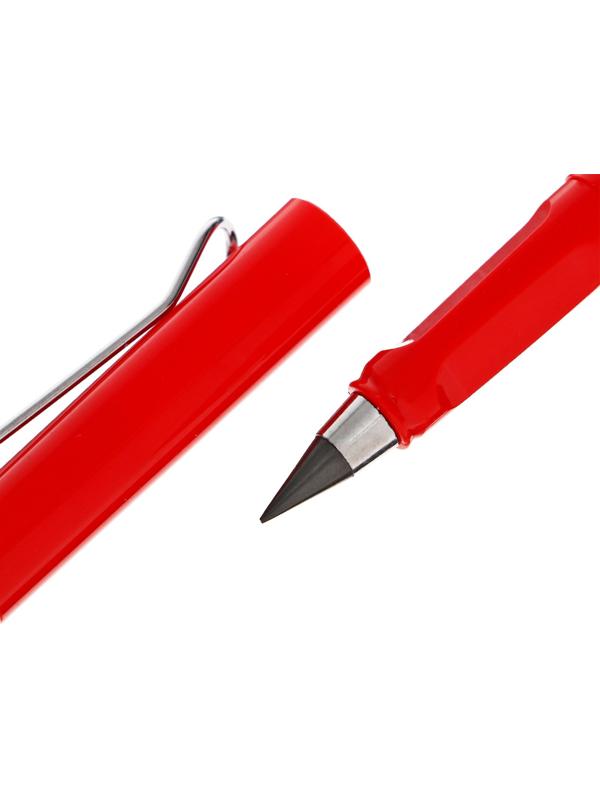 Карандаш чернографитный НВ вечный, Красный CALLIGRATA