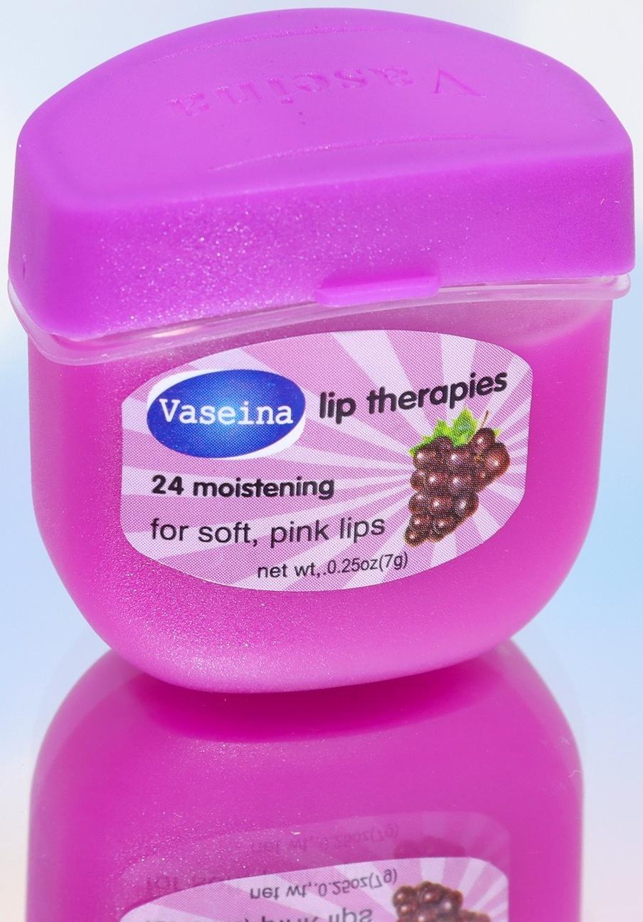 Вазелин косметический для губ, виноград