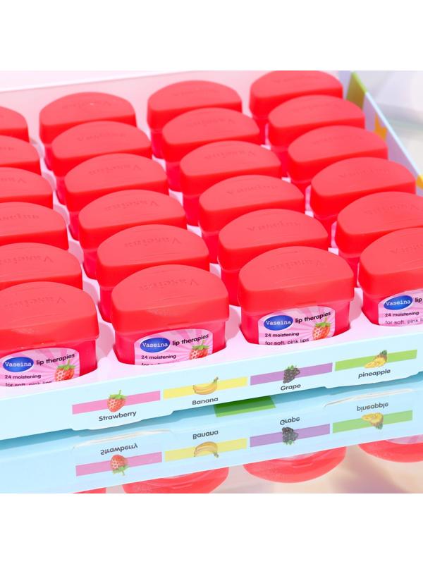 Вазелин косметический для губ, клубника