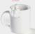 Кружка Доляна «Зайка», 380 мл, цвет белый