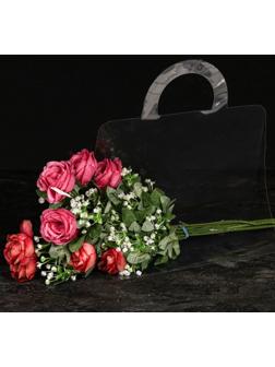 Переноска для цветов без ленты, 30х25х12 см