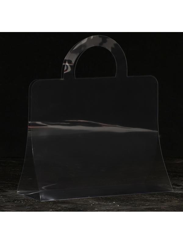 Переноска для цветов без ленты, 30х25х12 см