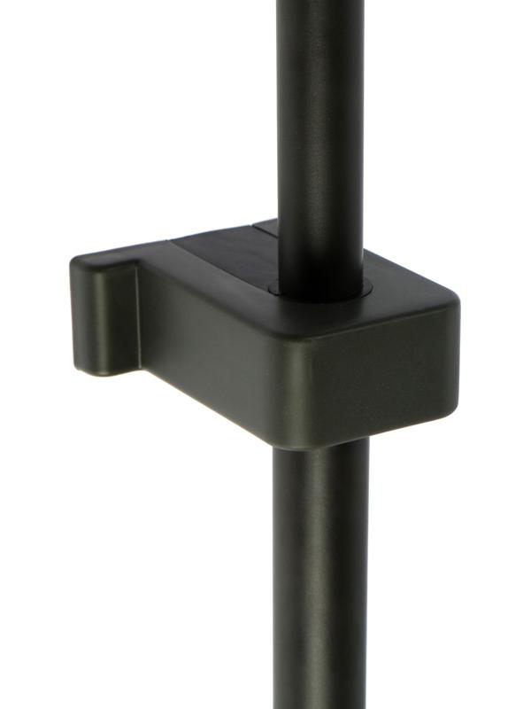 Душевая система ZEIN Z1015, тропическая и ручная лейка, шланг 150 см, графит