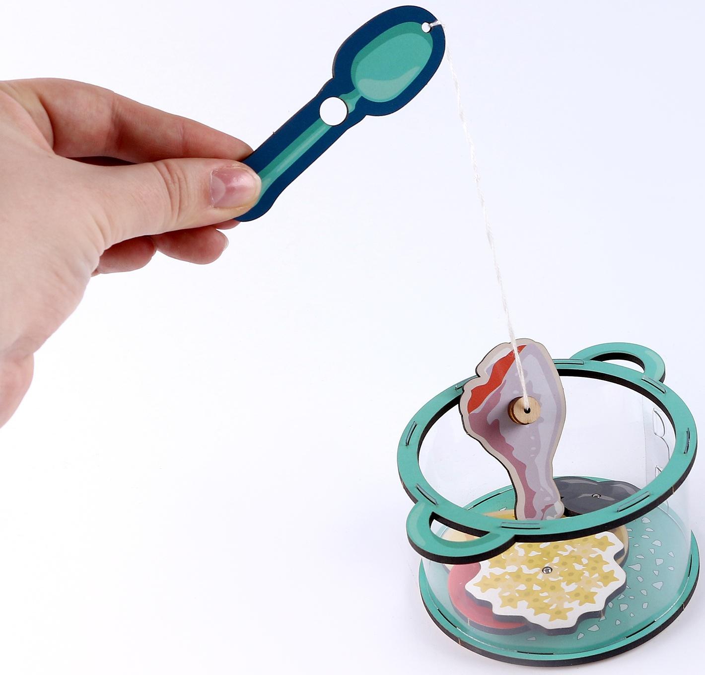 Разивающая игра сортер «Кастрюля с супами»