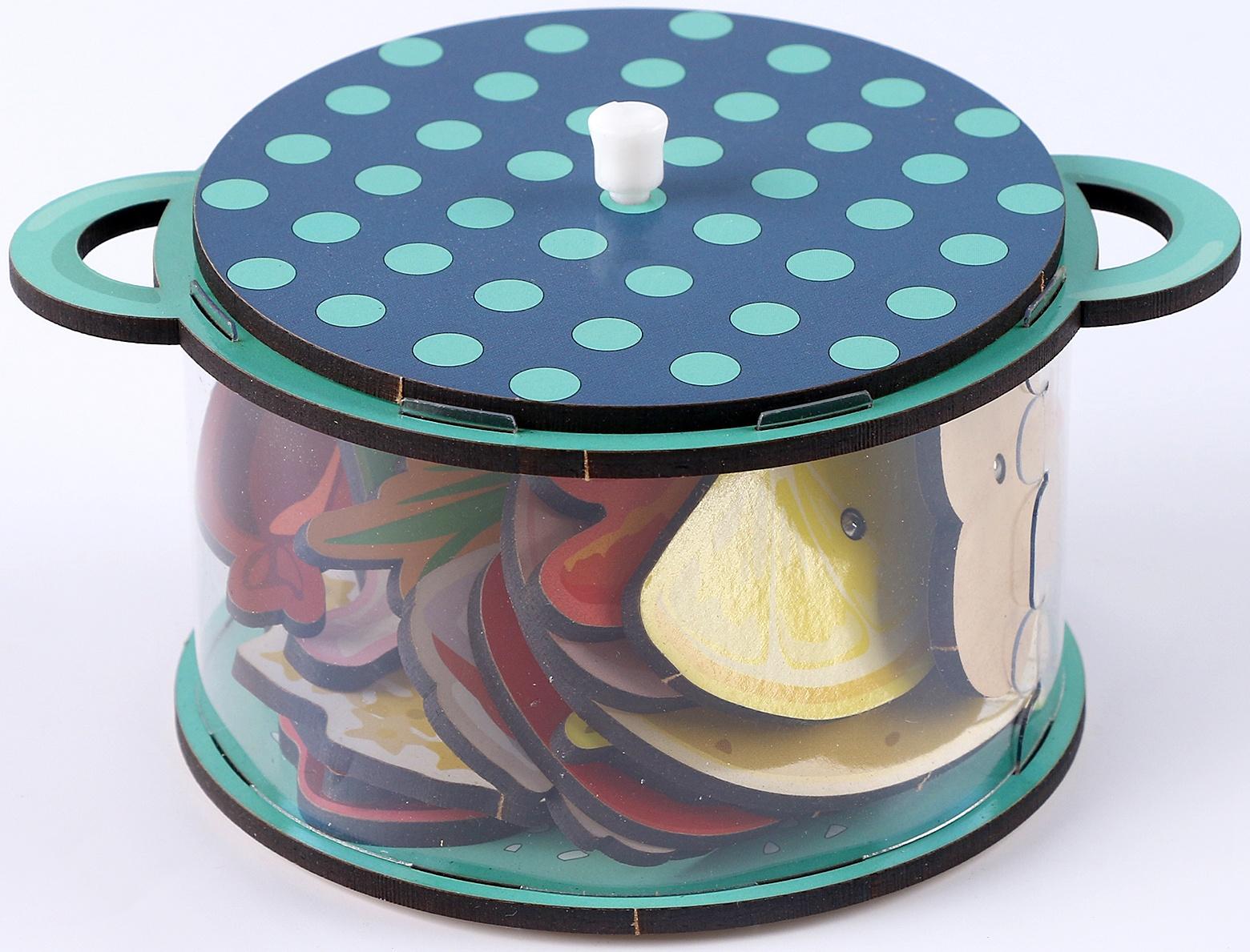 Разивающая игра сортер «Кастрюля с супами»