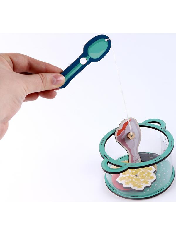 Разивающая игра сортер «Кастрюля с супами»