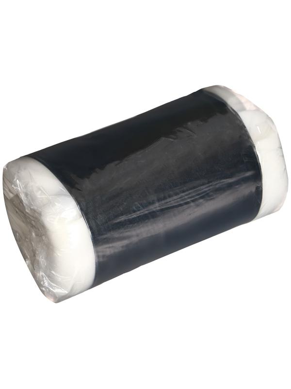 Комплект для перетяжки мебели, 50 × 50 см: иск.кожа, поролон 20 мм, чёрный