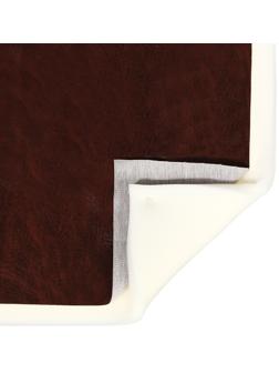 Комплект для перетяжки мебели, 50 × 100 см: иск.кожа, поролон 20 мм, коричневый