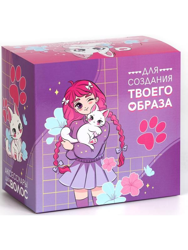 Шоубокс с резинками для волос 