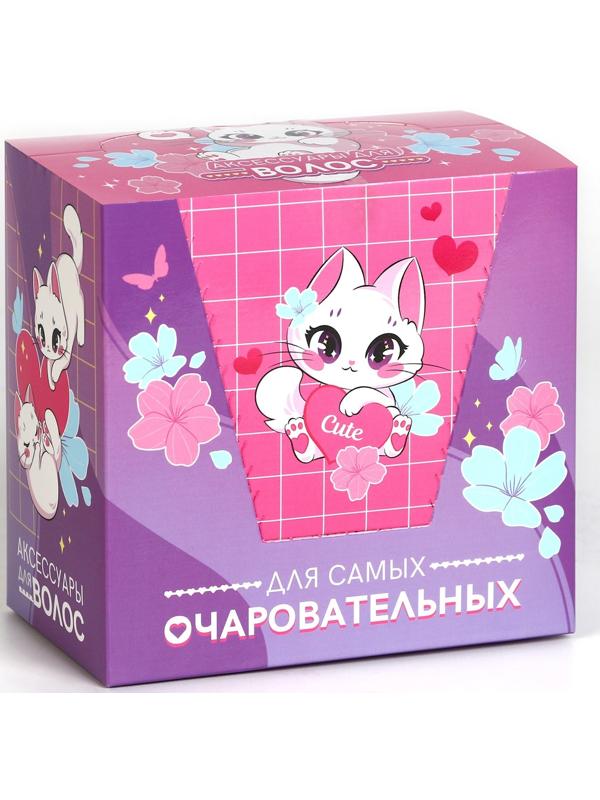 Шоубокс с резинками для волос 