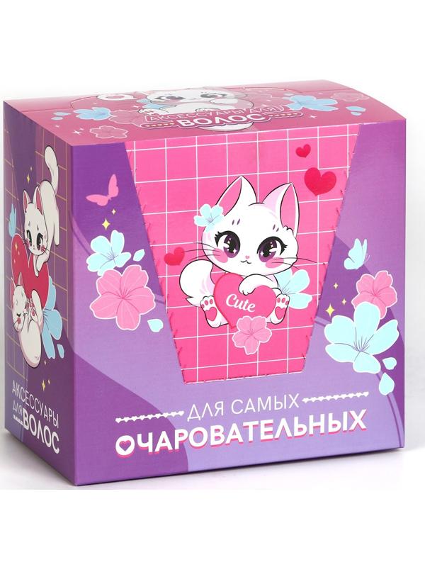 Шоубокс с резинками для волос 