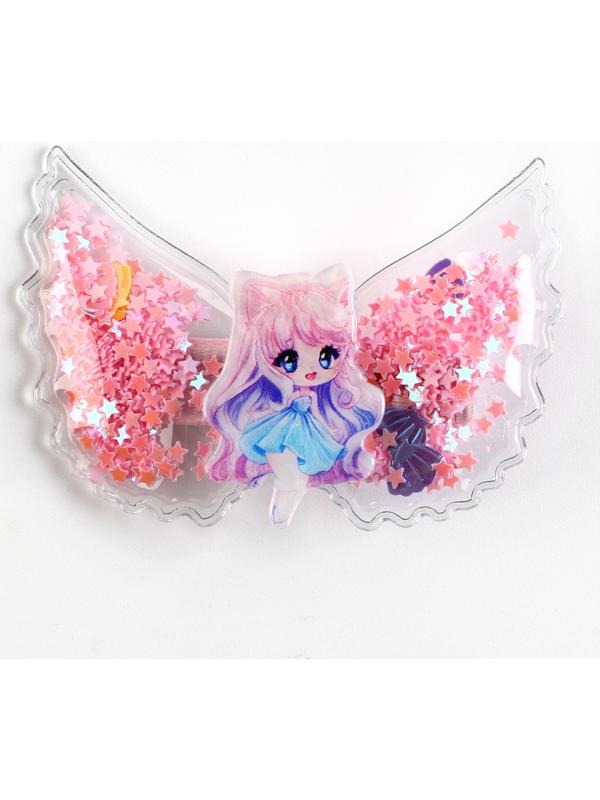 Заколка с шейкером 