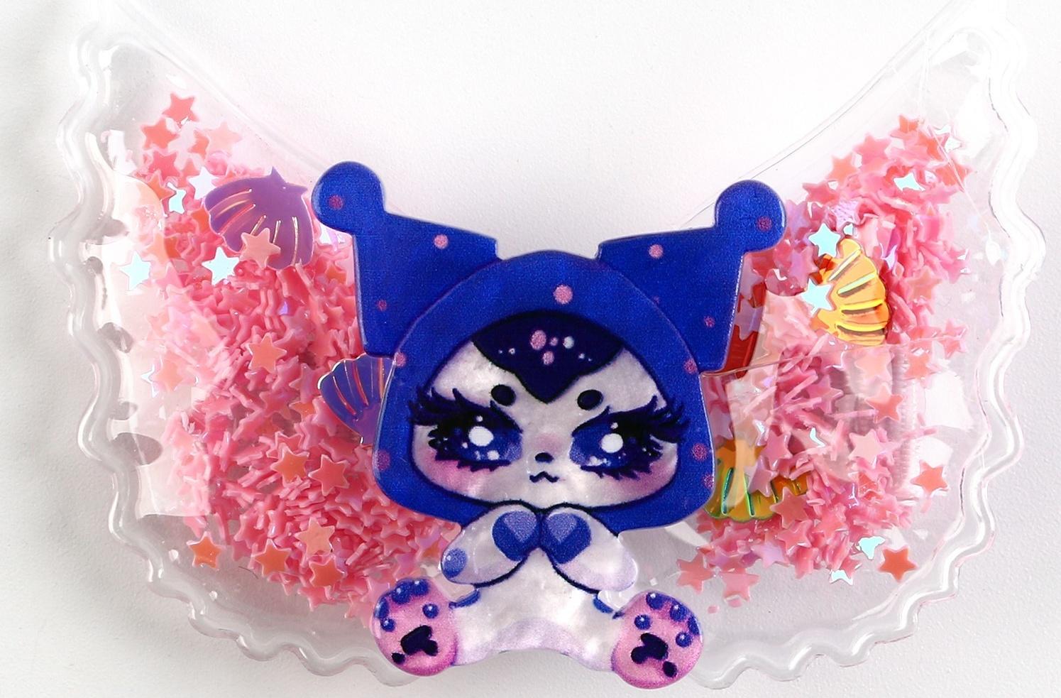 Заколка с шейкером 