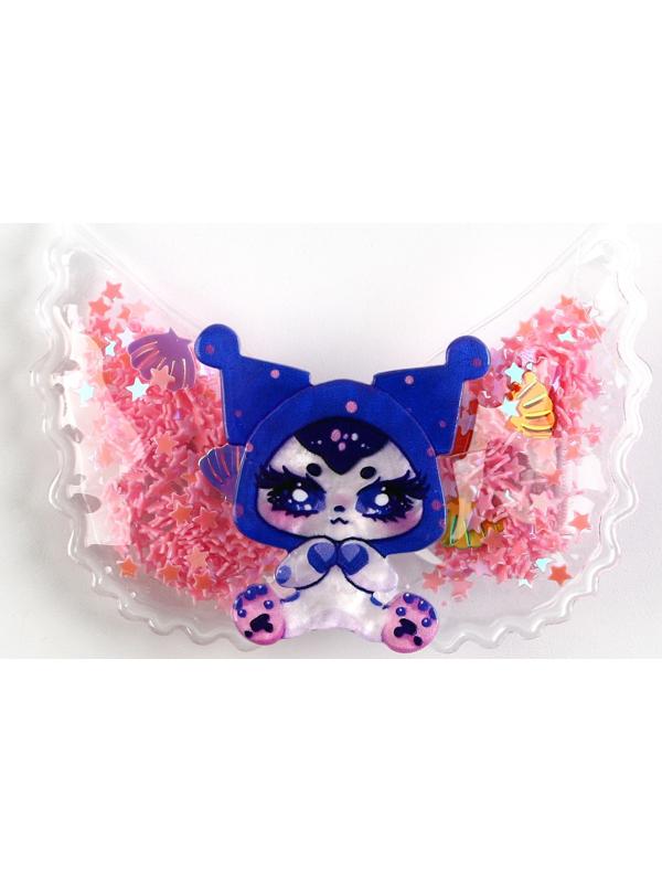 Заколка с шейкером 