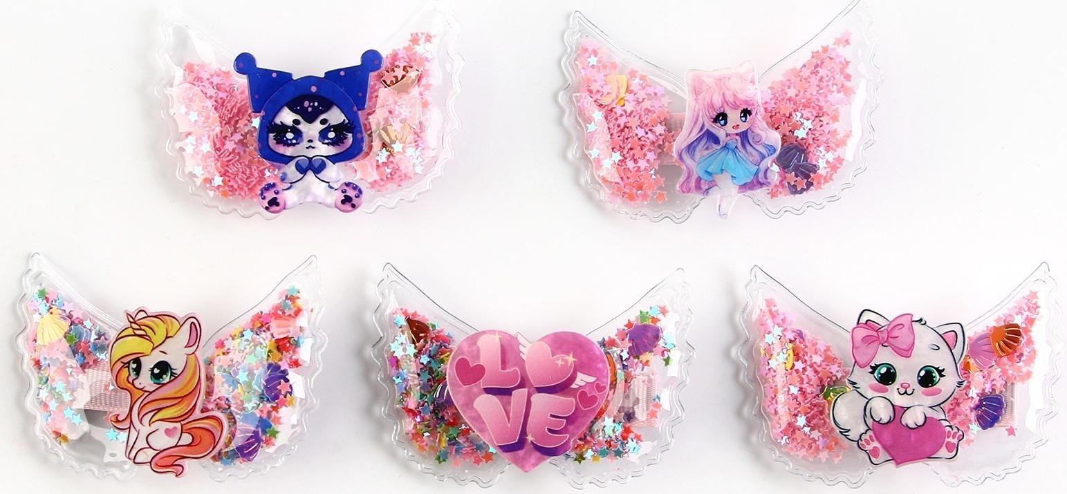 Заколка с шейкером 