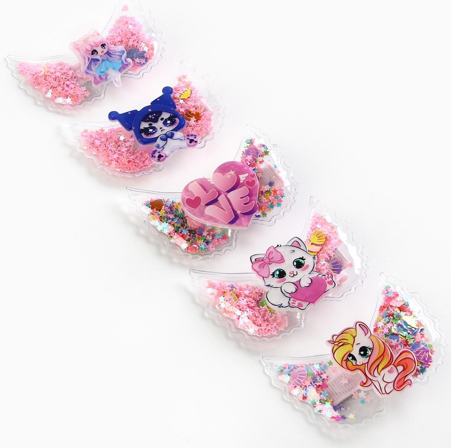 Заколка с шейкером 