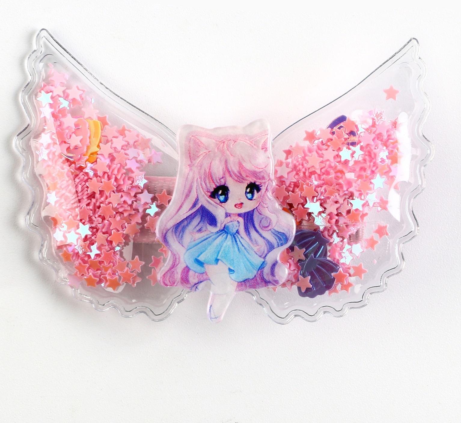 Заколка с шейкером 