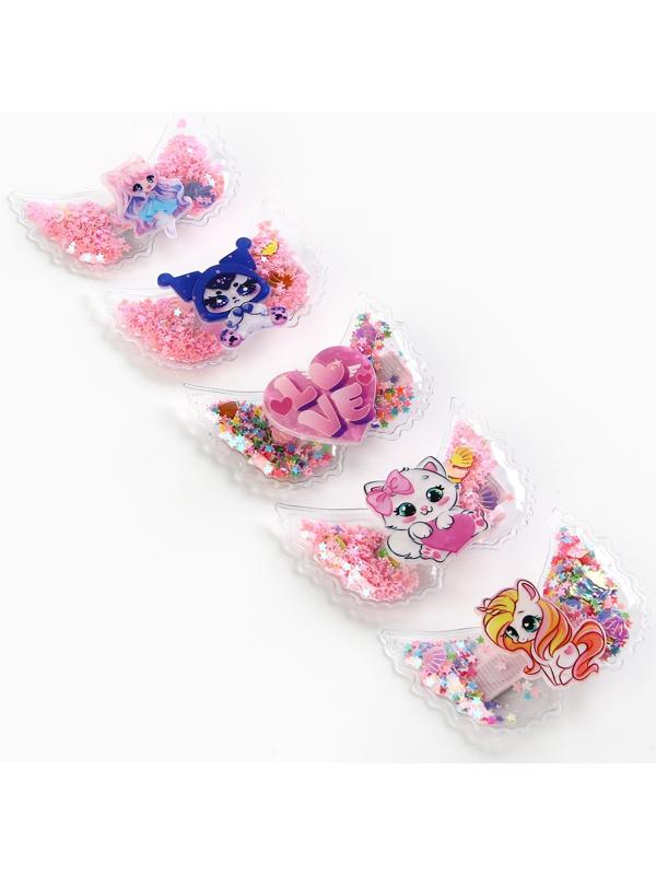 Заколка с шейкером 