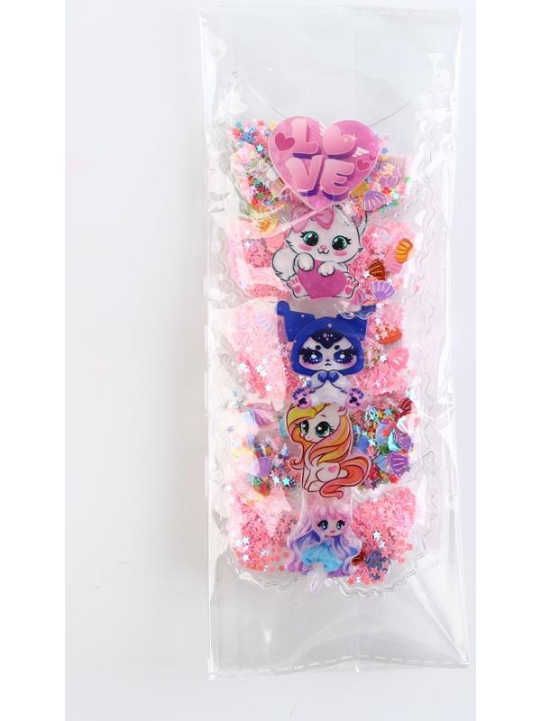 Заколка с шейкером 