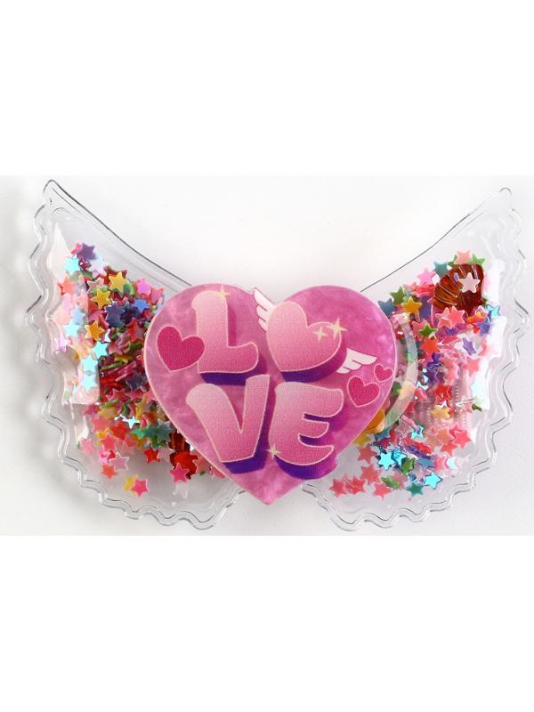 Заколка с шейкером 