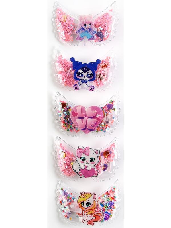 Заколка с шейкером 