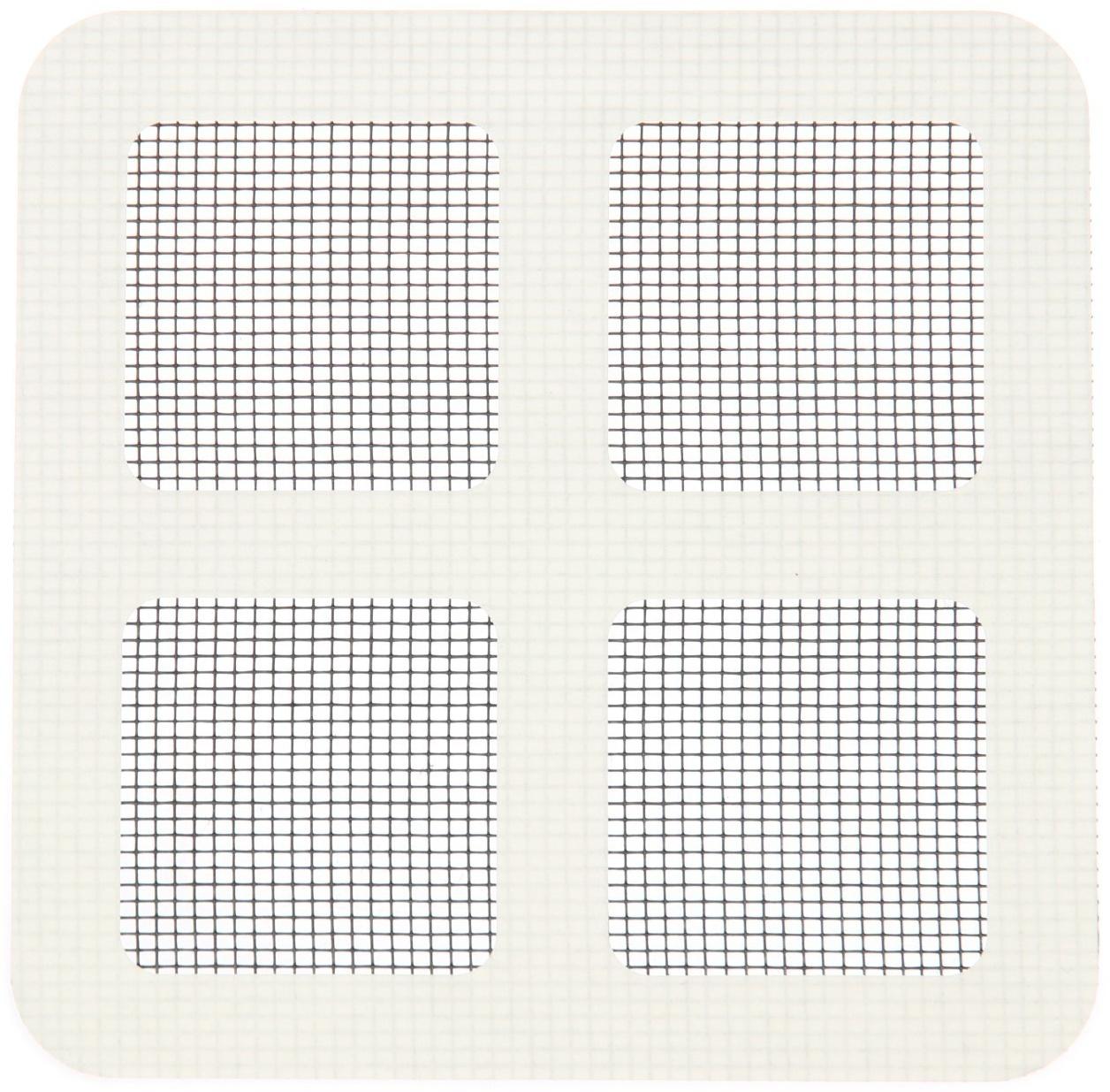 Клейкая лента для ремонта москитной сетки 10 см х 10 см (набор 10 шт)