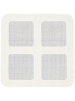 Клейкая лента для ремонта москитной сетки 10 см х 10 см (набор 10 шт)