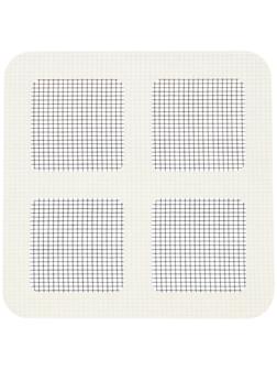 Клейкая лента для ремонта москитной сетки 10 см х 10 см (набор 100 шт)